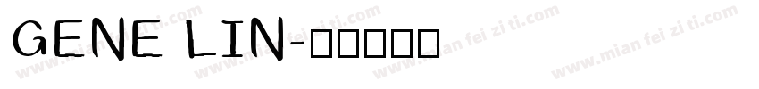 GENE LIN字体转换
